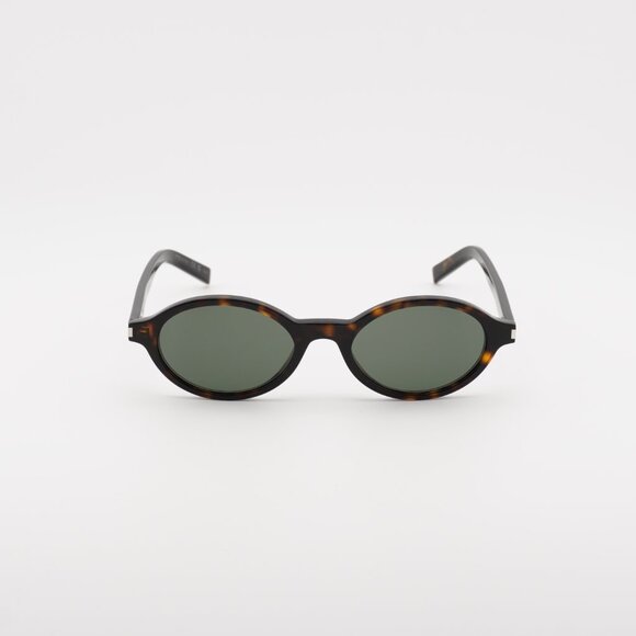 Saint Laurent SL751JEANNE 002 Sunglasses Havana Oval Frame, Grey Lenses main image 7